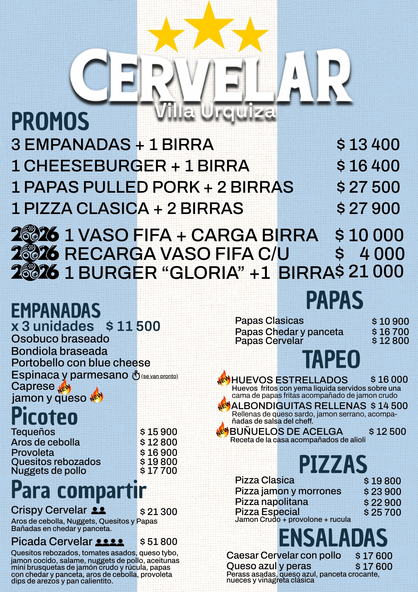 Carta Cervelar Villa Urquiza - página 1